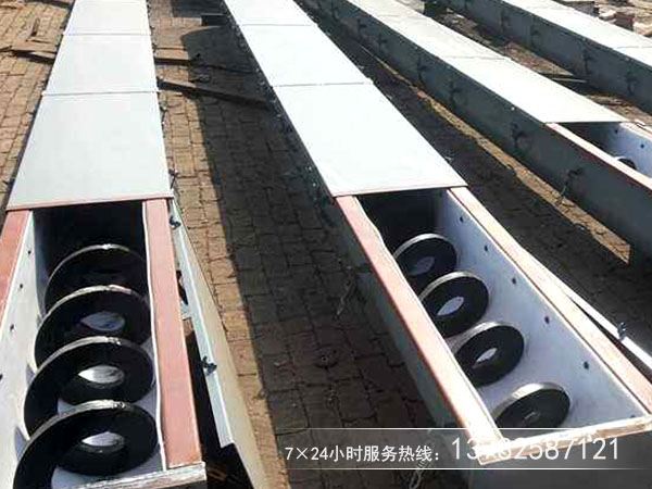 無軸螺旋輸送機使用環境惡劣，保養須謹慎